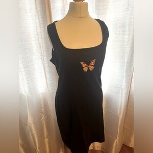 BUTTERFLY BODY CON DRESS BY MISSGUIDED